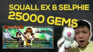 [DFFOO] SQUALL'S EX WEAPON & SELPHIE! | Selphie Banner | Dissidia Opera Omnia