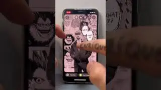 👒ANIME STYLE👒 Instagram Story in #shorts by enriquestory