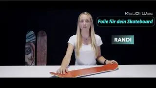 Skateboard Folie / Griptape selber kleben - Anleitung/Tutorial/Die besten Tipps und Tricks ! DIY!