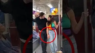 fake hand prank with girlfriend