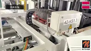 Wemhoner  Standard Short Cycle Line with Robot Arm Feeding With Automatic Paper Layup