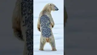 A Polar Bear&rsquo;s Incredible Survival Story! #animalrescue #polarbear # bear #wildlife #animals #cute
