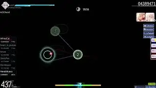 osu! leaderboard choke on leap in your mind by solfa feat. Shimotsuki Haruka [Chaos] (414pp if FC)