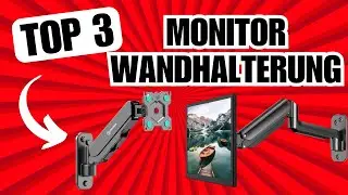 Diese MONITOR WANDHALTERUNG machen S&Uuml;CHTIG! TOP 3 Halterung Vergleich