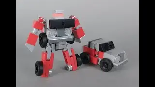 How To Build Lego Transformers Donut