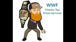 WWF Classic Tag Team Replica Belt - CLOSER LOOK