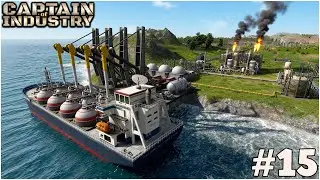 #15 AGGIORNO LA PIATTAFORMA PETROLIFERA PER AVERE PI&Ugrave; PETROLIO - CAPTAIN OF INDUSTRY - GAMEPLAY ITA