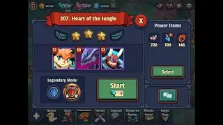 Realm Defense Level 207 Legendary no Item