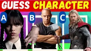 🍿🎬 GUESS THE CHARACTER by 😀 PHRASE OR VOICE 🔊 TRIVIA Quiz