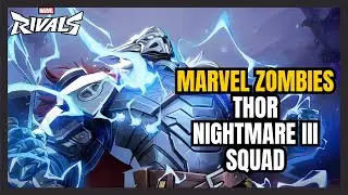 Thor MVP | Marvel Zombies Mode Nightmare III with Squad | Marvel Rivals Gameplay Season 4.5