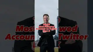 Top 10 Most Followed People on Twitter | Most Followed Accounts on X | #twitter #elonmusk