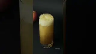 The classic German 🇩🇪soft drink  Apfelschorle😍ingredients: apple juice+ mineral water