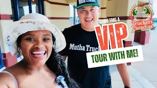 WE GOT AN EXCLUSIVE TOUR OF THE WORLD’S LARGEST TRUCK STOP with @Laura R. Spencer and @Mutha Trucker - Official Trucking Channel!