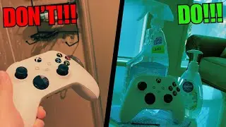 4 ways to safely clean your XBOX CONTROLLER!