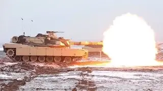 US Army Tank Gunnery &ndash; Live Fire In Poland
