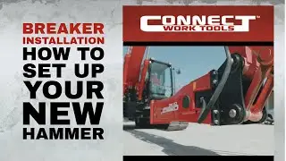Breaker-Hammer Installation: How to install a new Connect Work Tools Breaker Attachment