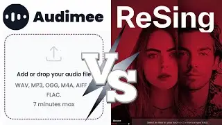 Resing против Audimee — ИИ-преобразователи голоса — сравнение вокальных замен