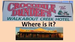 Crocodile Dundee Walkabout Creek Hotel - McKinlay, Where is it? Australia Down Under 🌏