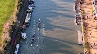 Oriel M1 row over Torpids 2025 Day 3