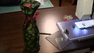 How to Sew a Wine Bottle Gift Bag