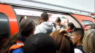 London Underground worker rants at passenger