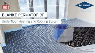 BLANKE PERMATOP BF - Easily installed underfloor heating and cooling system