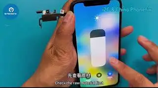 Fix iPhone No True Tone and No Face ID Issue With i2C i6S Programmer and Earpiece Flex Cable