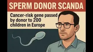 Sperm Donor Scandal: Cancer-Risk Gene Passed to 200 Children in Europe