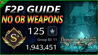 F2P Mt. Nibel Ranking No Over Boost ~ Final Fantasy 7 Ever Crisis