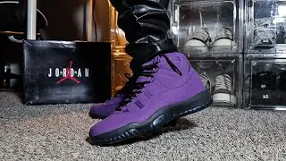 Кроссовки Jordan 11 цвета Mojave Purple | Распаковка и обзор на ногах!
