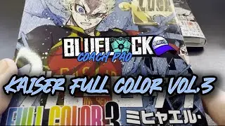 BlUE LOCK, UNBOXING KAISER FULL COLOR Vol.3, que vaut le dernier tome couleur Blue Lock ?