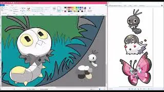 RR🗺️ EVOLUTION! Shiny Scatterbug + Spewpa + Vivillon  [Speedpaint]