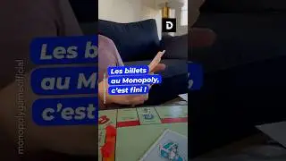 Les billets au Monopoly, c&rsquo;est fini !
