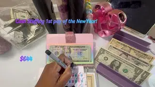 HAPPY NEW YEAR!!!!  1st Pay 0f 2026! Cash Stuffng $644 into my SINKING FUNDS, BILLS BINDER & WALLET.
