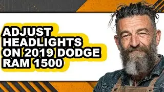 How to Adjust Headlights on 2019 Dodge Ram 1500 (easy Method)