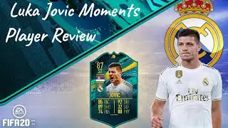 THE MAN, THE MYTH, THE... Player Moments Luka Jovic Review I FIFA 20 Player Review Series