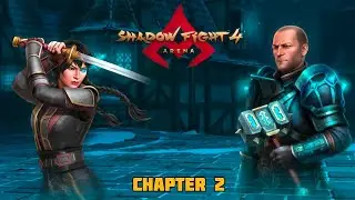 Shadow Fight 4 Arena | Kibo vs Sarge Boss Fight (Chapter 2) | Full Gameplay