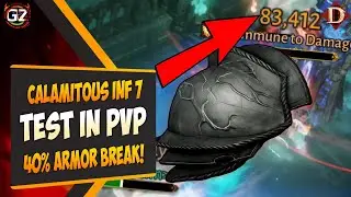 40% Armor Break - Calamitous Escape - Inferno 7 Shoulder | PvP TEST | Diablo Immortal