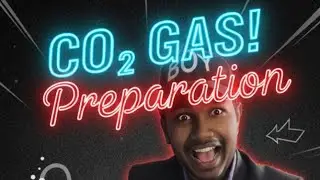PREPARATION OF CARBON DIOXIDE GAS IN LAB 🧫 