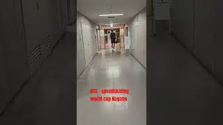 World Cup BTS #1! Speedskating in Nagano