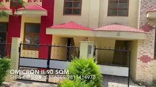 Omicron II 90 sqm Builtup House in Greater Noida ( 9811414971 )