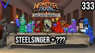 Steelsinger + Карта Mystery Descend | Covenant 25 Stygian/Awoken | Monster Train - The Last Divinity