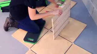 Cómo cortar en diagonal una baldosa... TOOLIT