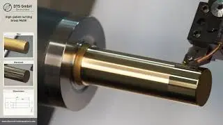 High polish turning of brass Ms58   DTS GmbH