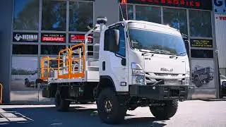 TLX4x4 | Isuzu NPS 4X4 with Pedders Parabolic Leaf Springs