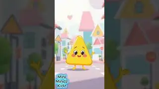 Triangle Shape for Kids 🔺 | Learn Shapes with Fun Animation #kidslearning #quiz #kidsquiz