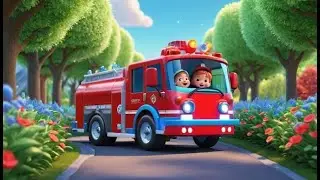 Oops! Tiny Firetruck Took a Nap | Nursery Rhymes for Kids & Baby Songs
