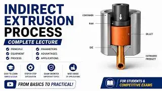 Indirect Extrusion Process | Working, Advantages & Applications Explained