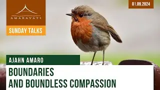 Boundaries and Boundless Compassion | Ajahn Amaro | 01.09.2024
