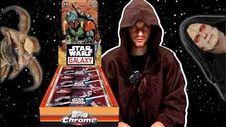 THE FORCE IS WITH US! - Topps Star Wars Chrome Galaxy 2023 BOX OPENING!